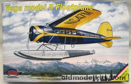 MPM 1/72 Lockheed Vega Model 5 Floatplane - Alaska Coastal Airlines, 72528 plastic model kit
